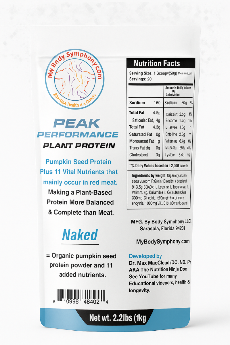 Peak Performance Plant Protein | Paleo, Vegan, Gluten-Free
