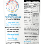 Peak Performance Plant Protein | Paleo, Vegan, Gluten-Free