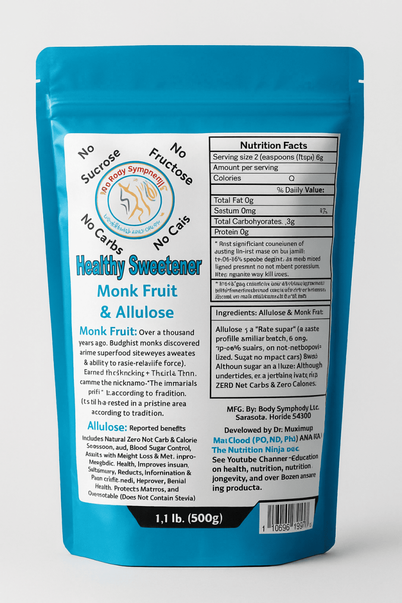 New Healthy Sweetener Blend