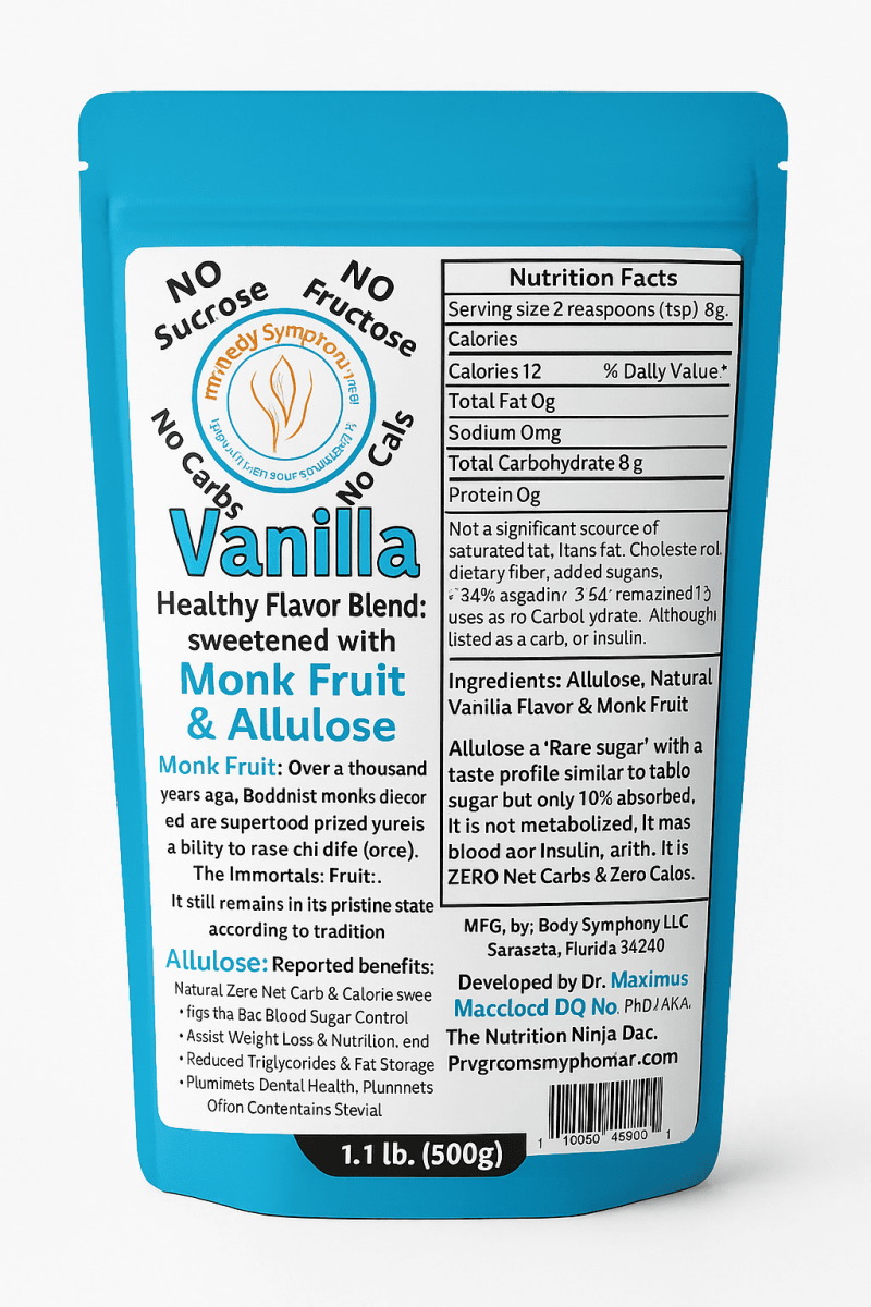 New Healthy Sweetener Blend