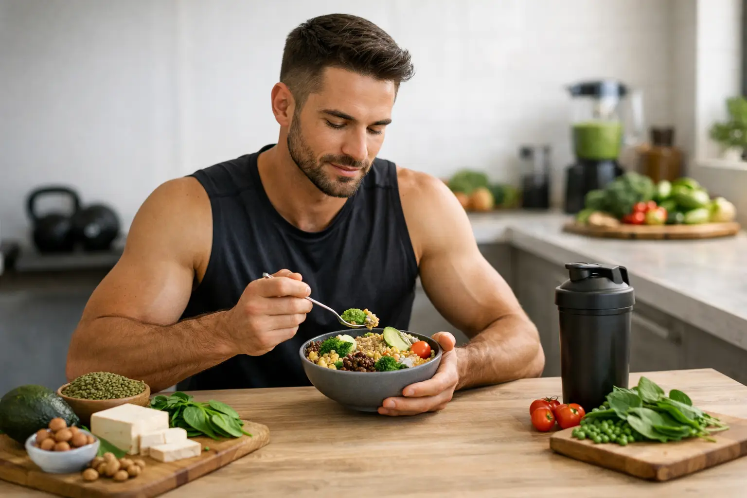 How to Build Muscle Vegan With a Smarter Plan