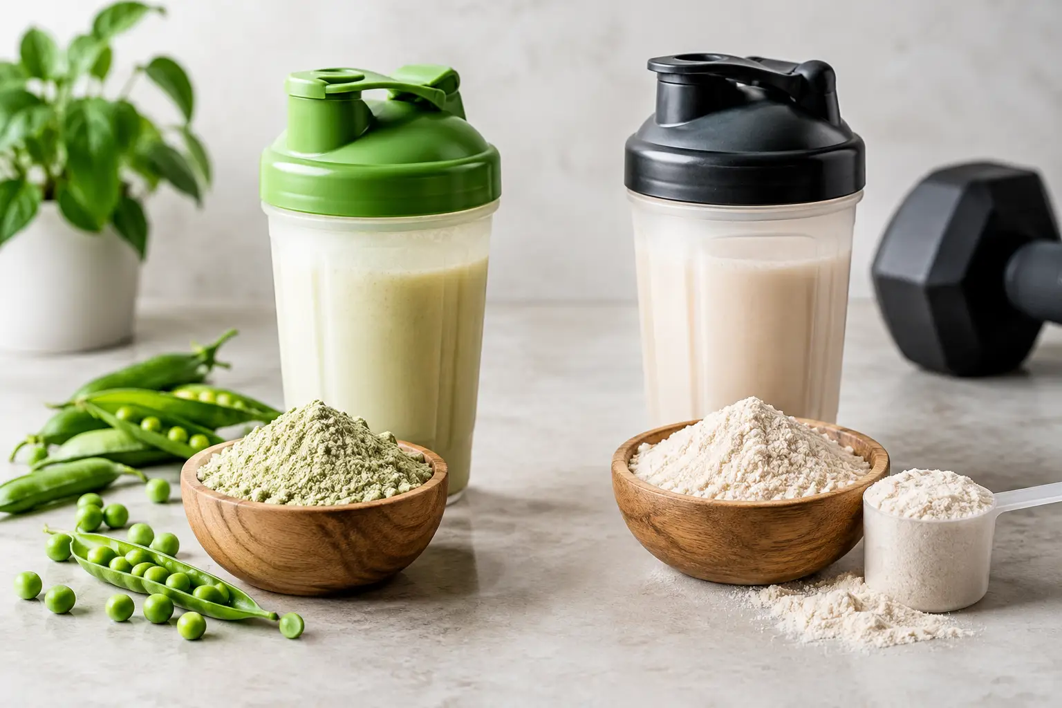 Pea Protein Versus Whey Protein for Your Goals